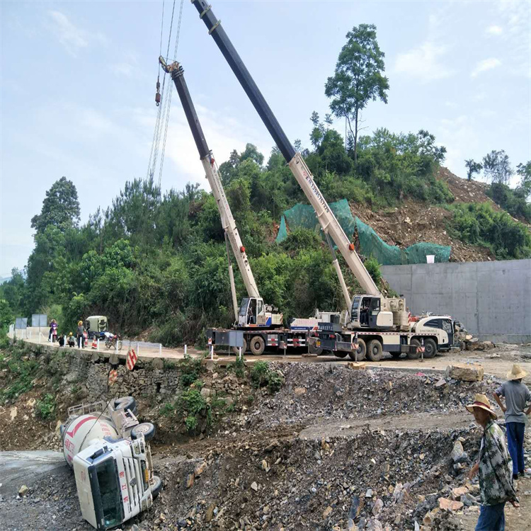 定西定西24小时应急道路救援吊装吊装现场实拍